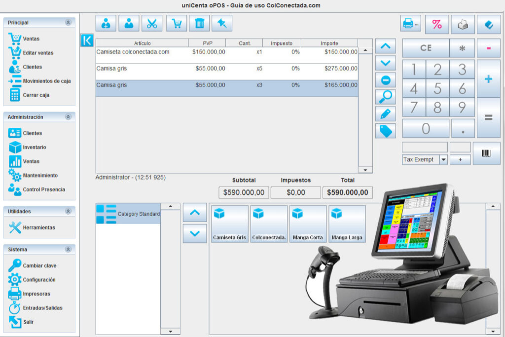 Punto de venta - AldoTech